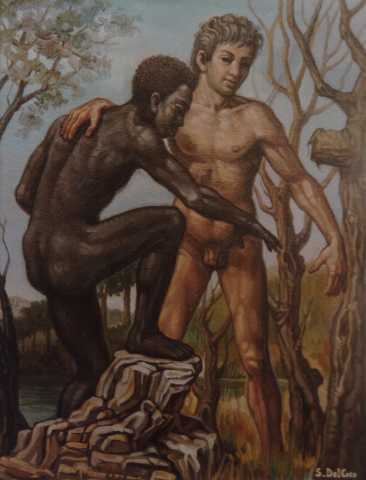 Fraternitá di giovani ignudi 45x35