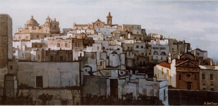 Panorama di Ostuni 50 x 100
