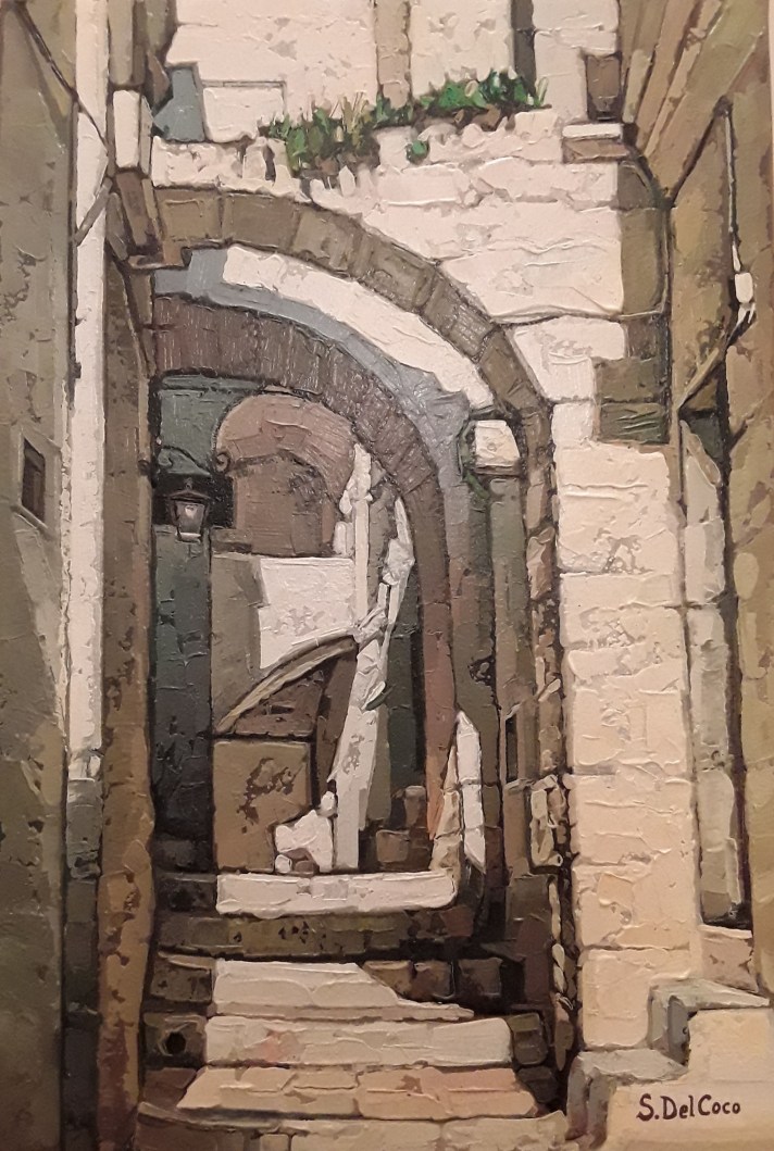 SCORCIO CON ARCHI IN FILA 45 x 30