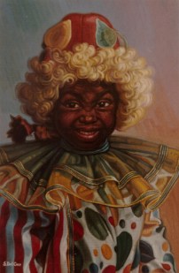 Smorfia in maschera(Il pagliaccetto)60x40.jpg