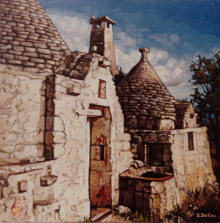 Vecchio trullo abbandonato 50x50