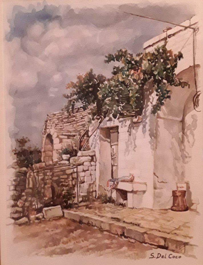 Un angolo della masseria
